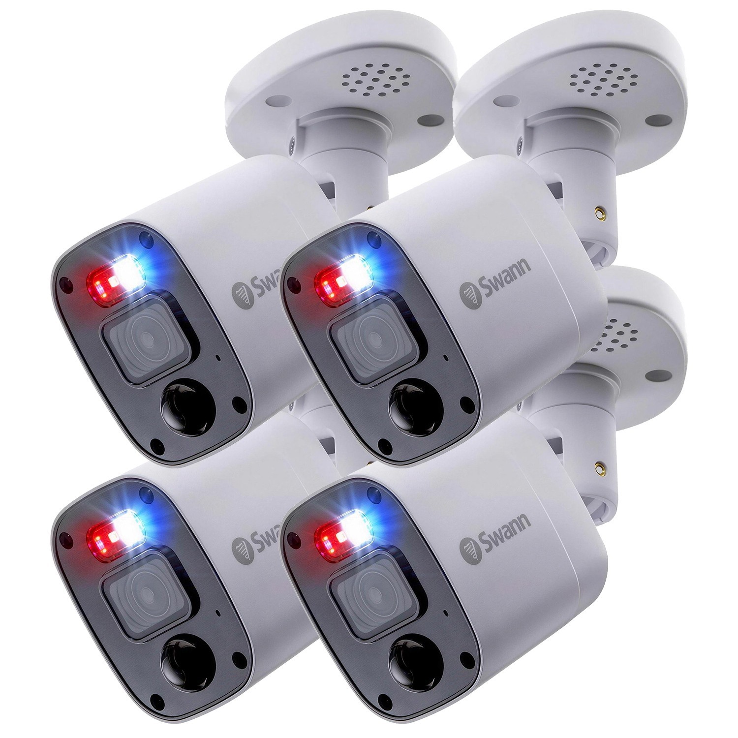 Swann 4K Add-On DVR Bullet Security Camera 4PCS