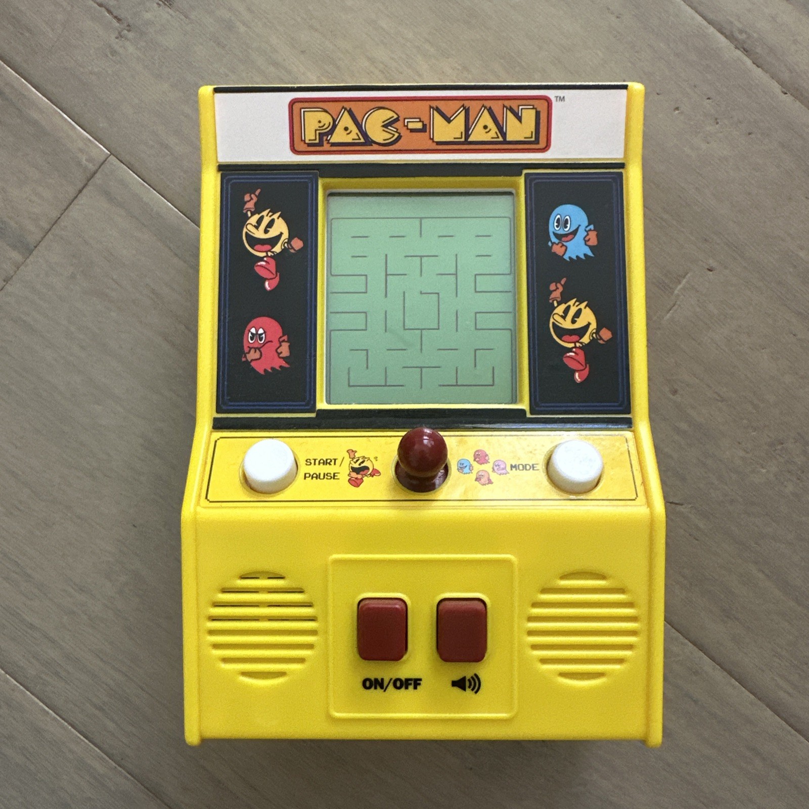 Bandai Namco Classics Pac-Man Retro Handheld Mini Arcade Game Basic Fun WORKING