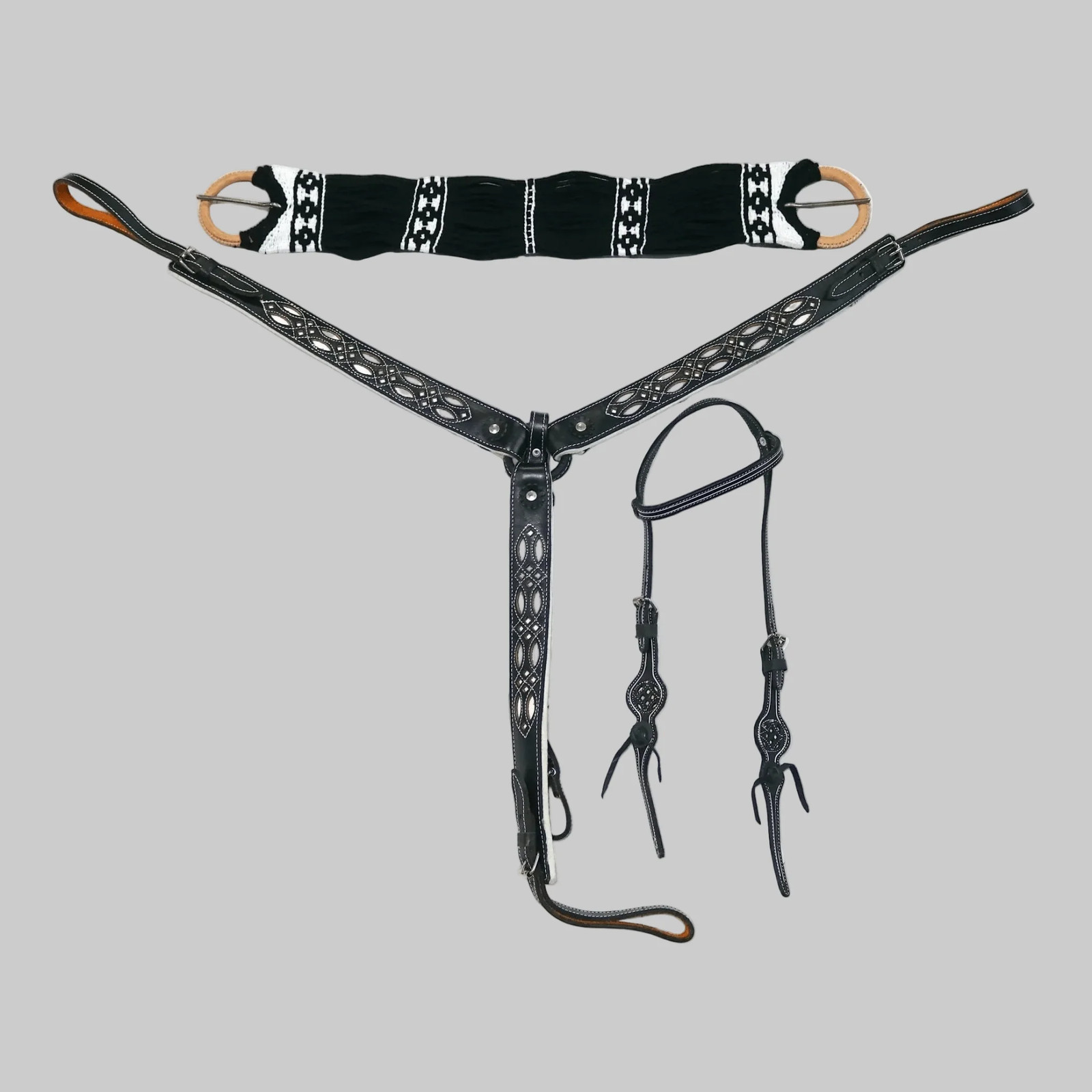 Charro Horse Caballo Tack Lienzo Bundle
