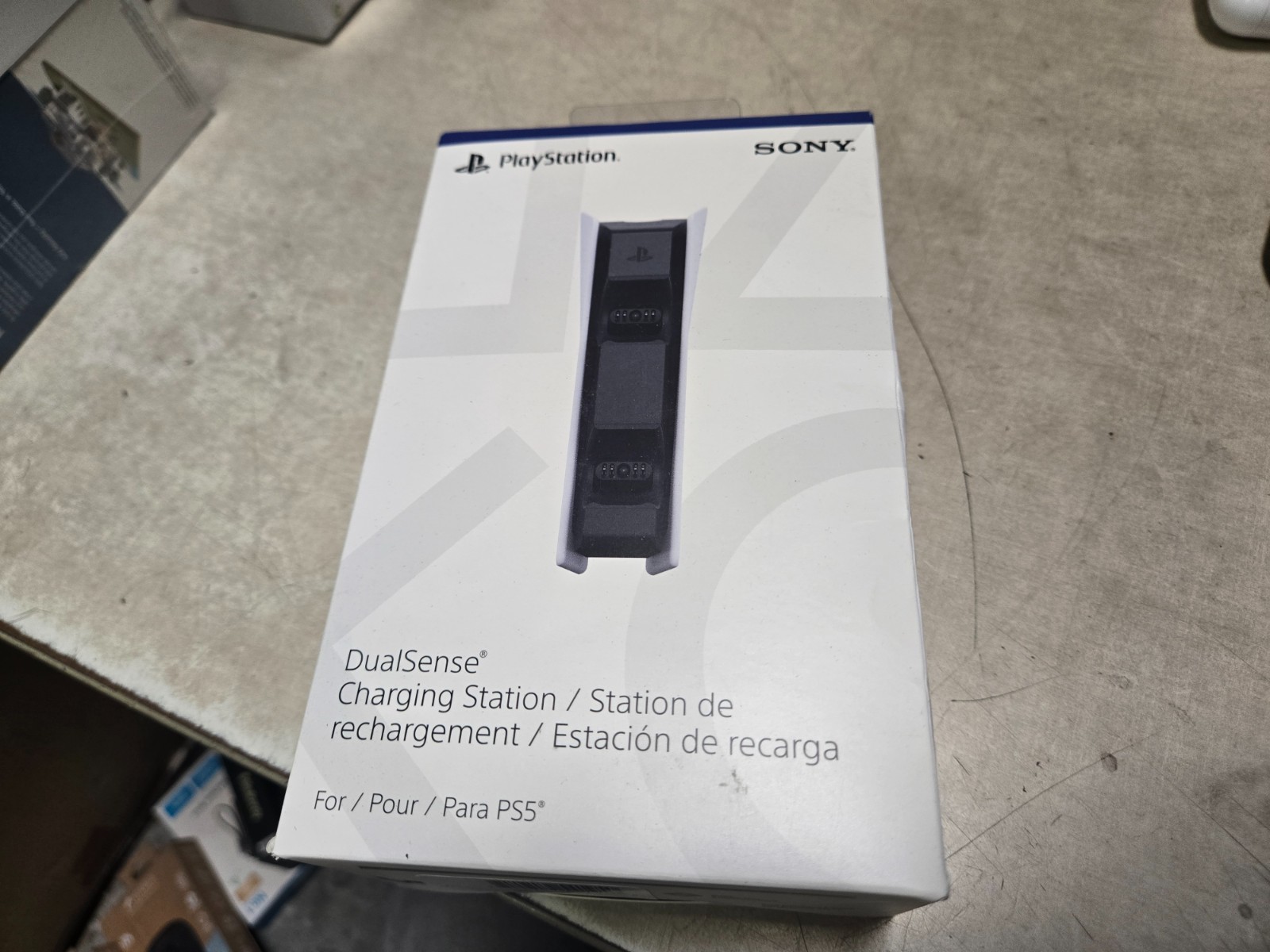 Original Sony Playstation 5 PS5 DualSense Charging Station CFI-ZDS1 Charger NIB