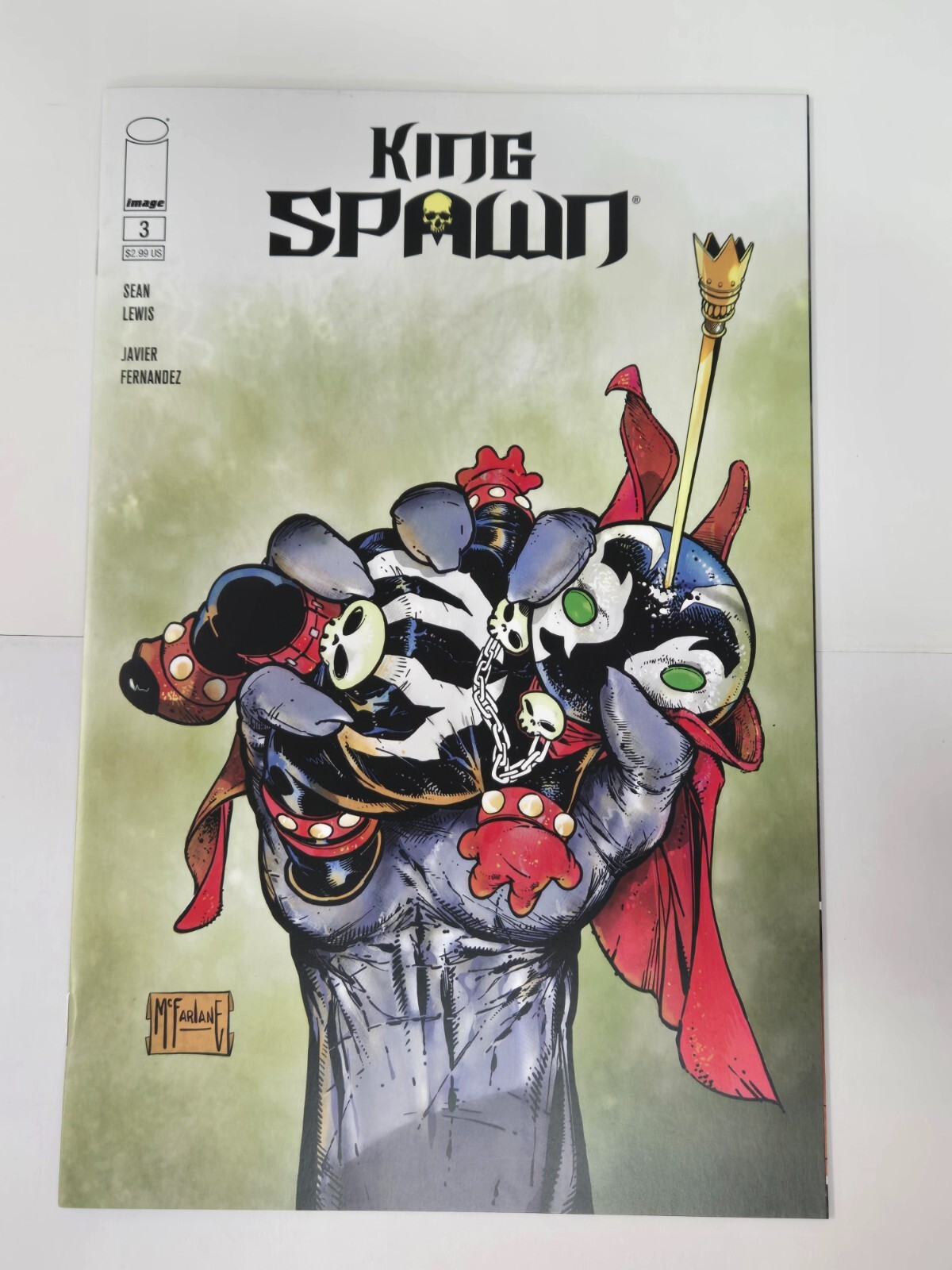 KING SPAWN #3 NEAR MINT COVER B 2021 IMAGE COMICS b-425