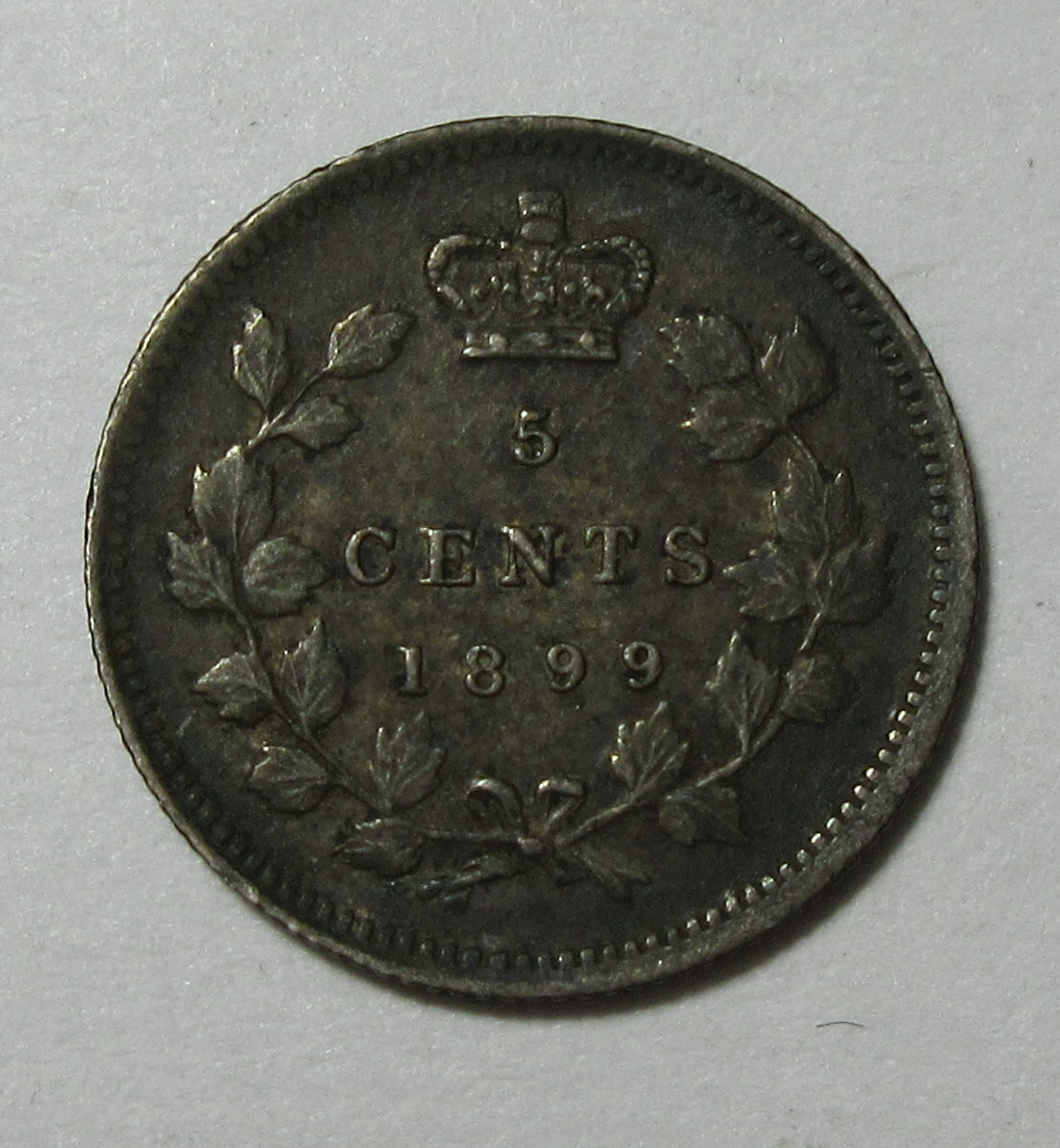 1899 Canada 5 Cents (#717AE)