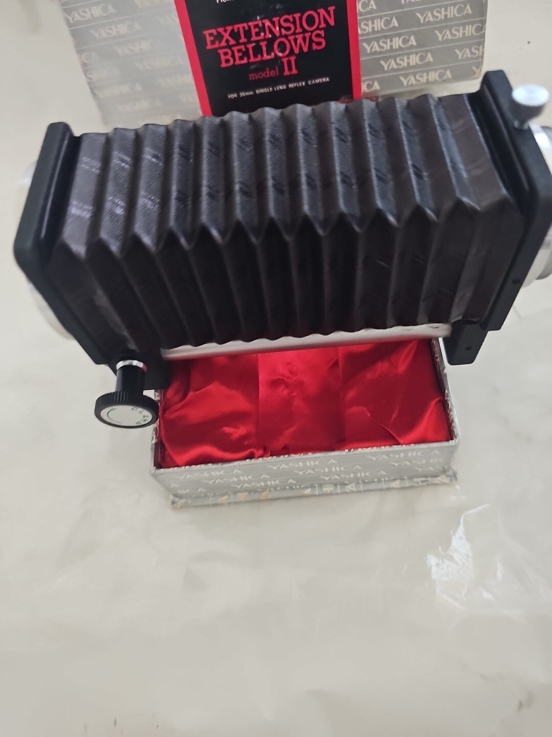 Yashica 35mm camera extension Bellows model II made in Japan