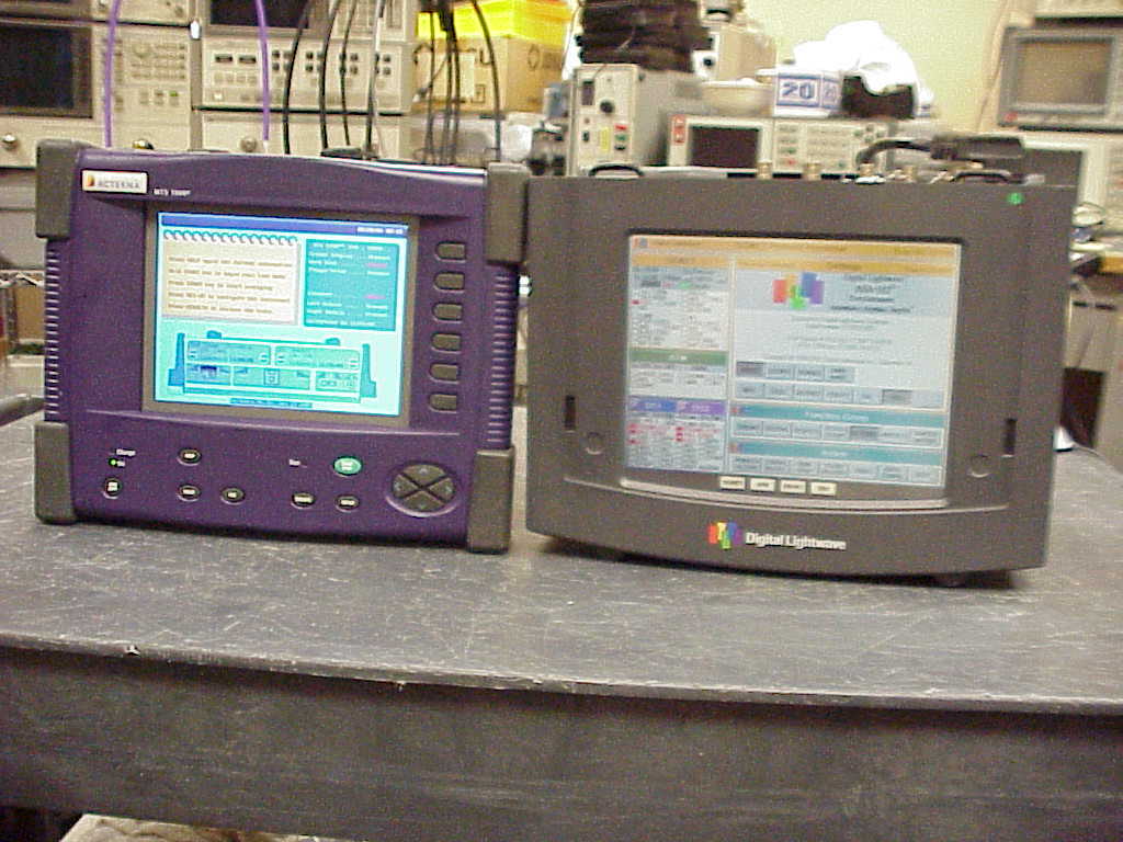 Acterna JDSU MTS5000e OTDR MM SM DUAL FIBRE/Digital Lightwave OC48 Tester