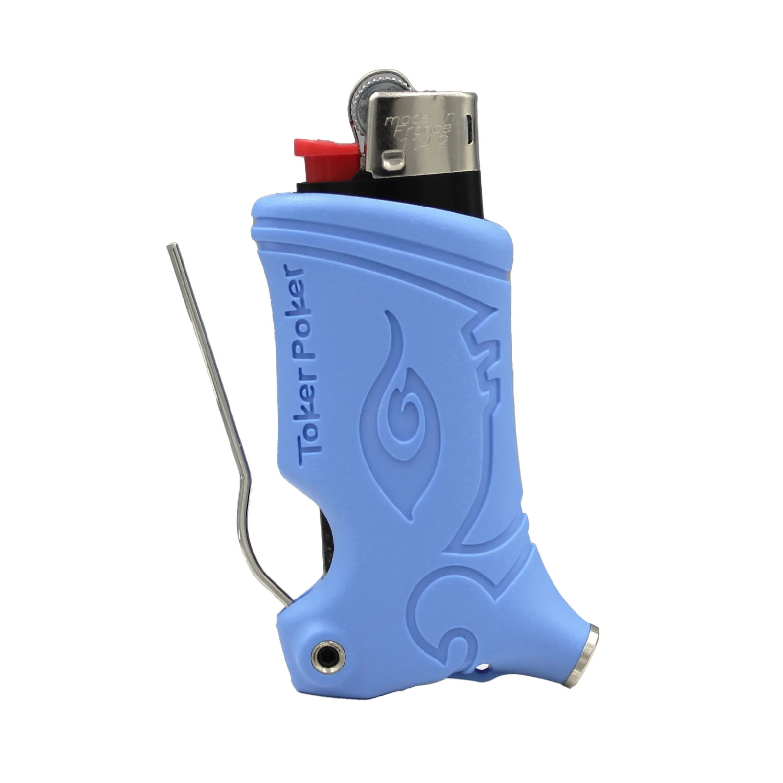 Toker Poker Standard Bic - Blue (no lighter Included)