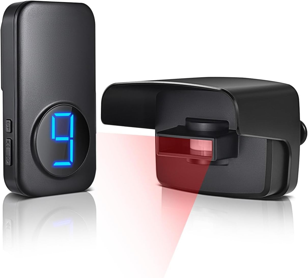 Wireless Driveway Alarm, Outdoor Weatherproof Motion Sensor & Detector with 600F
