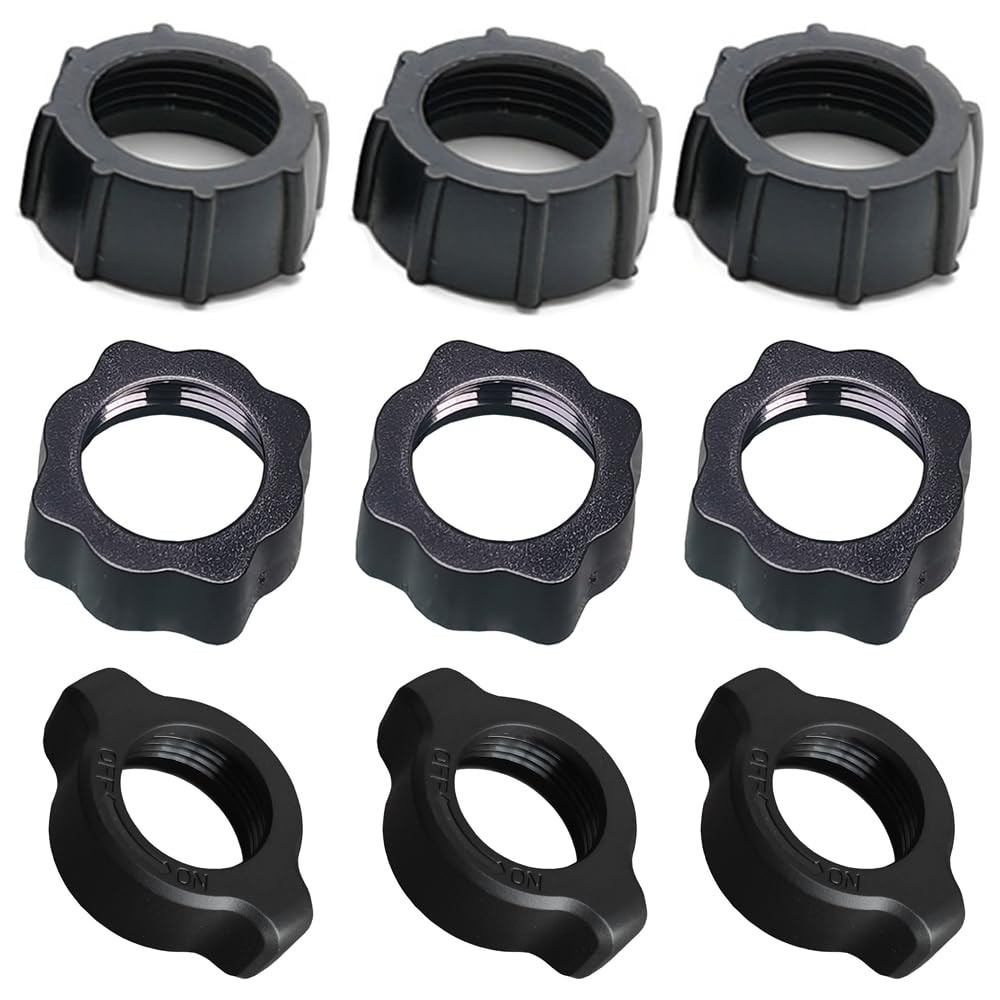 9 Pack Holder Tightening Nut 17mm Joint Socket Screw Mount Nuts for iPhone St...