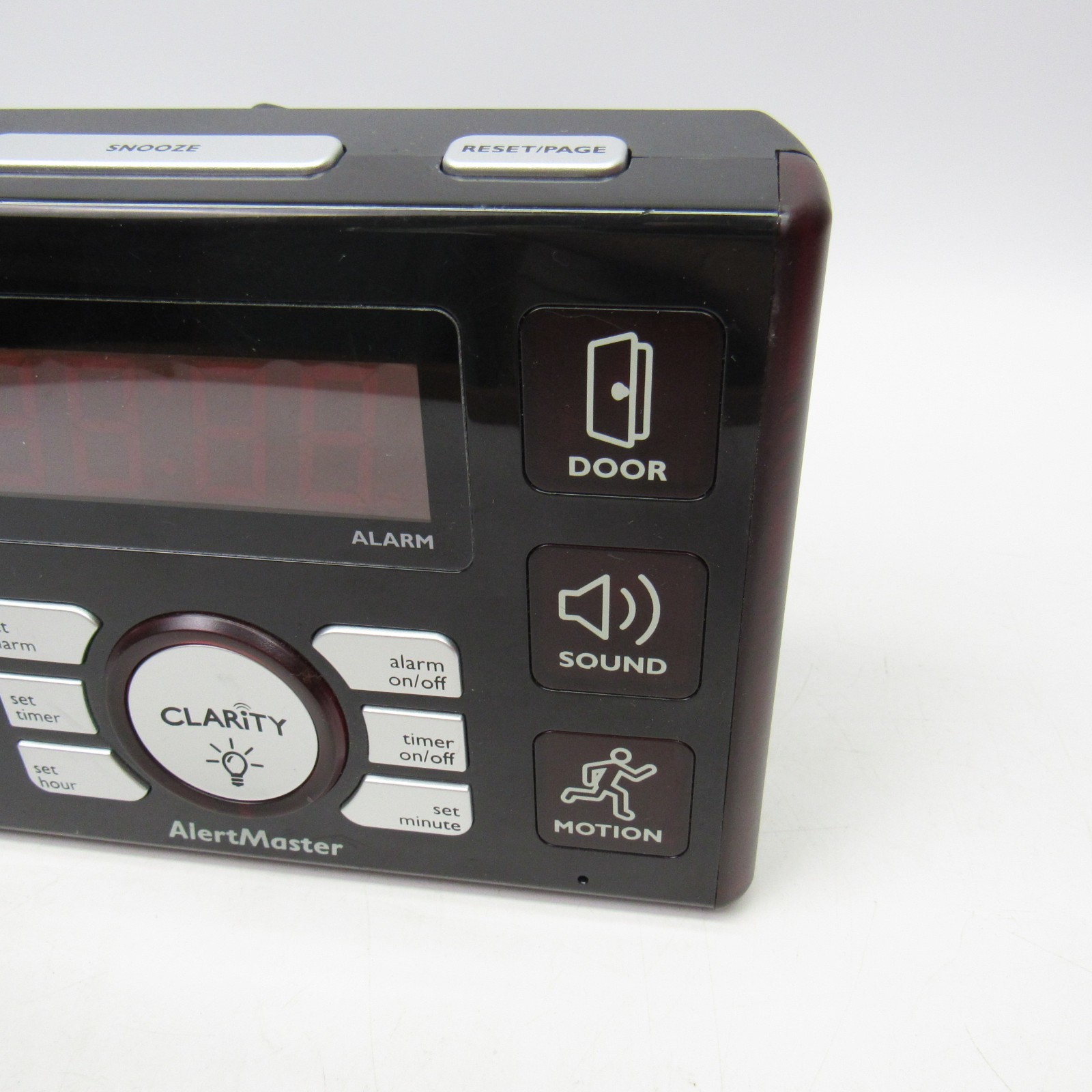 Clarity AlertMaster Visual Alert System AL10 Base Unit Alarm Clock