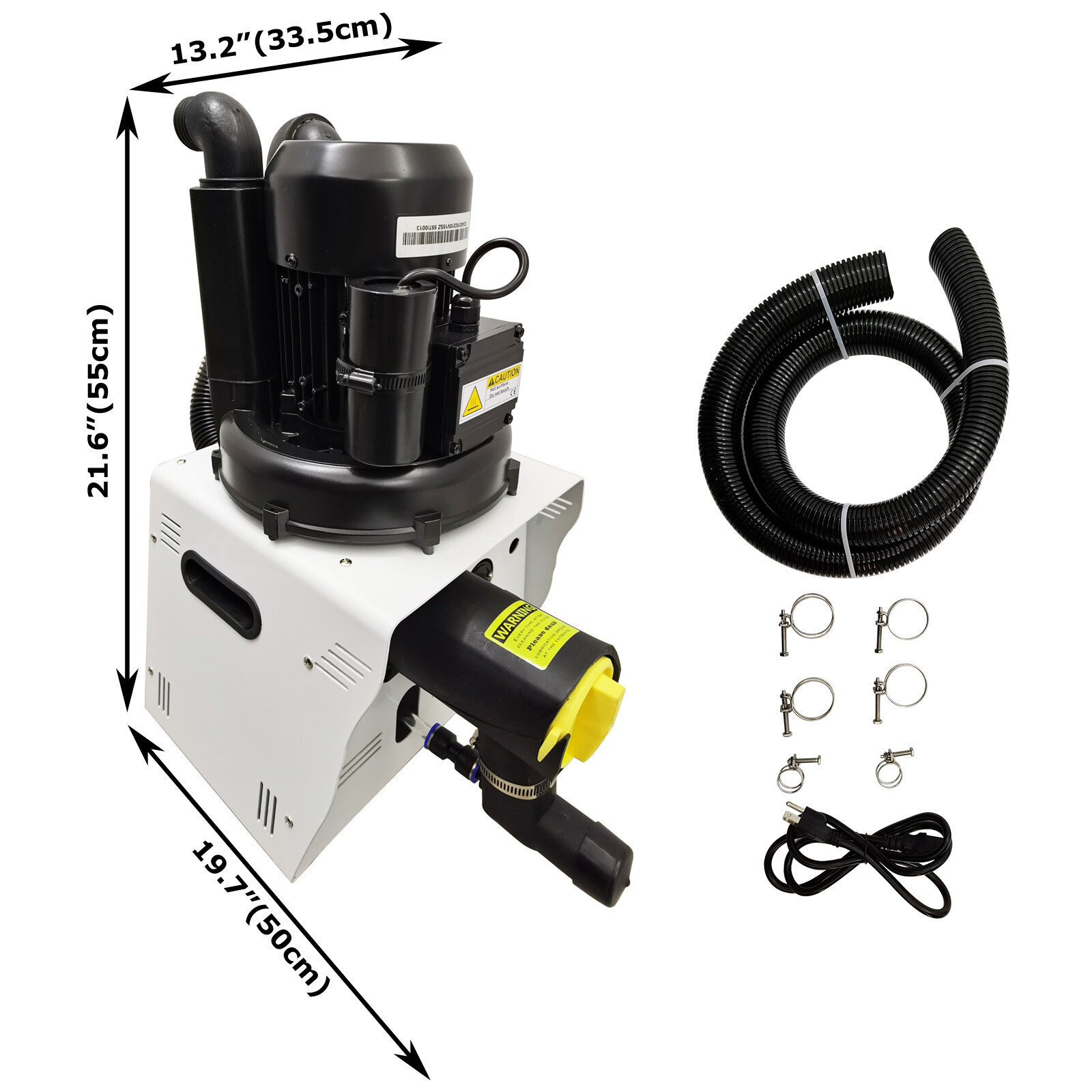 Suction Pump System 110V Electric Vacuum Machine High-volume Evacuation 310L/min