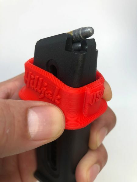 Glock 44, 22LR Magazine Speed Loader by Hilljak QLG44- Red