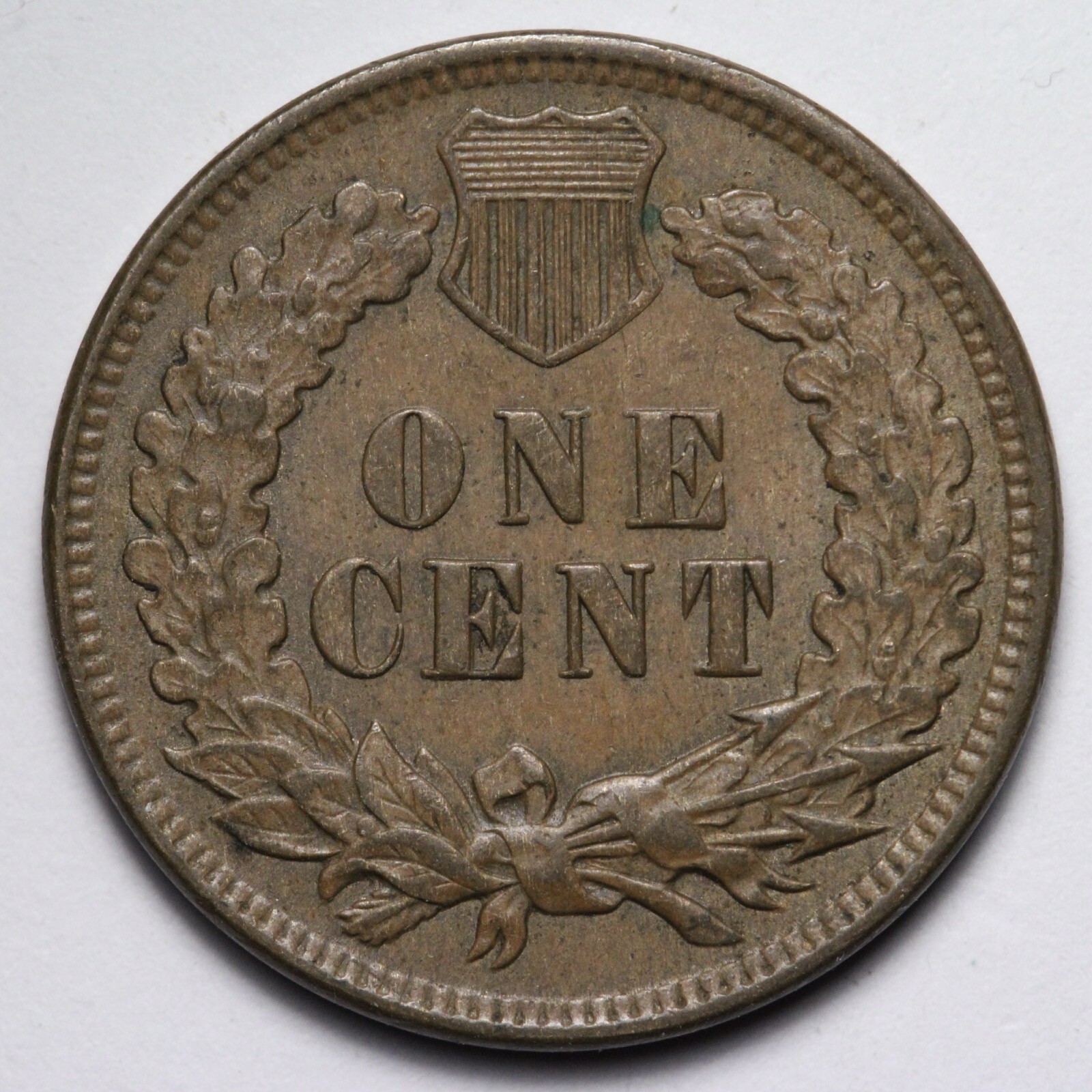 1905 Indian Head Cent Penny AU+ E255 XAH