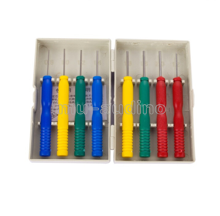 8PCS/Lots Hollow needles desoldering tool electronic components stainless steel