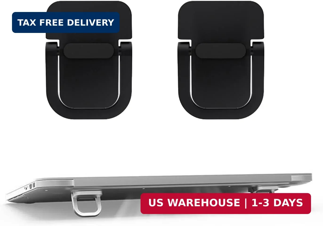 2pcs Keyboard Stands Mini Laptop Stand for Desk Portable Laptop Stand Compatible