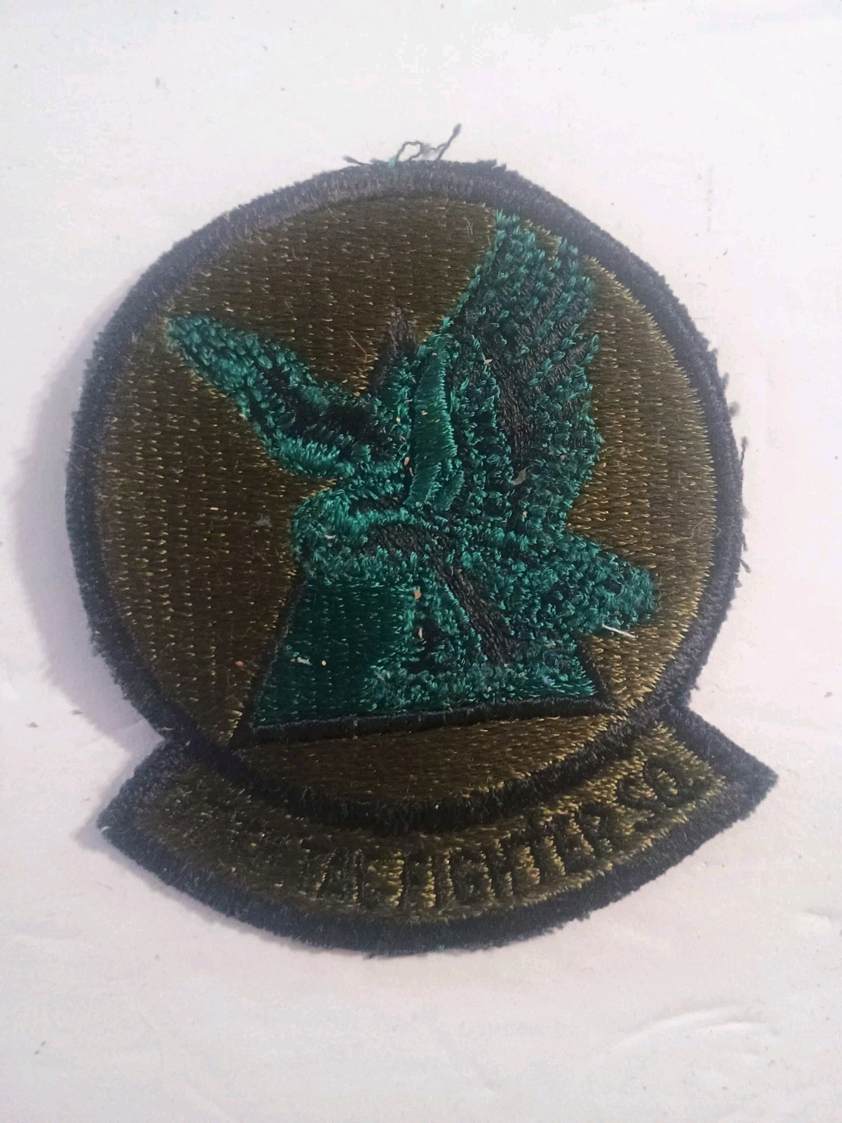 USAF PATCH - 17TH TACTICAL FIGHTER SQUADRON SUBDUED : KY18-1
