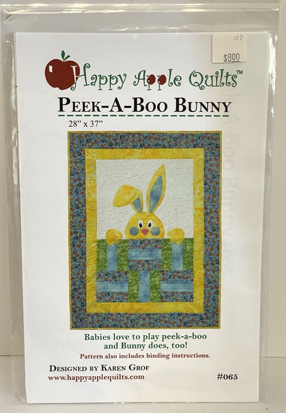 Happy Apple Quilts Charlottes Star Quilt Pattern Karen Grof Pattern # 065