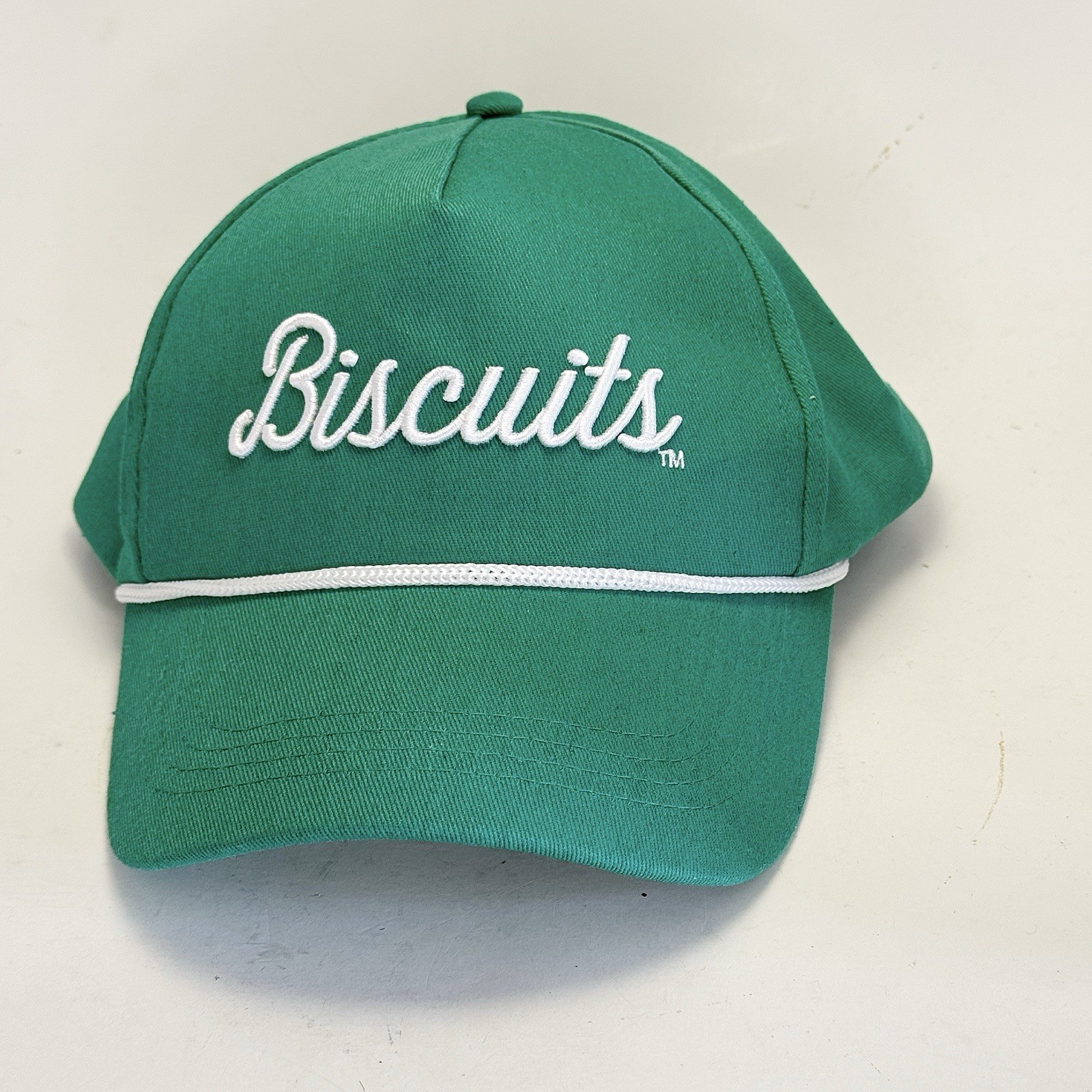 Green Montgomery Biscuits Baseball Golf Hat SnapBack OS Vintage Style Unique