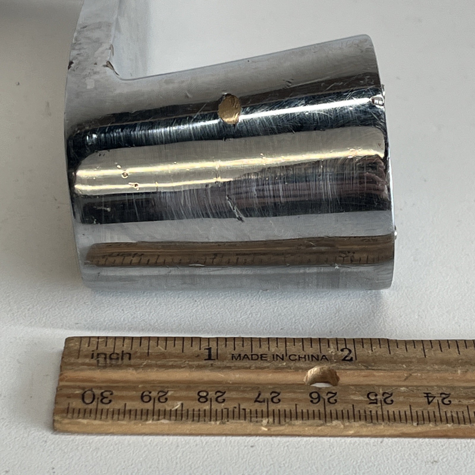 Chrome-Bronze Winch(?) Handle 7"L