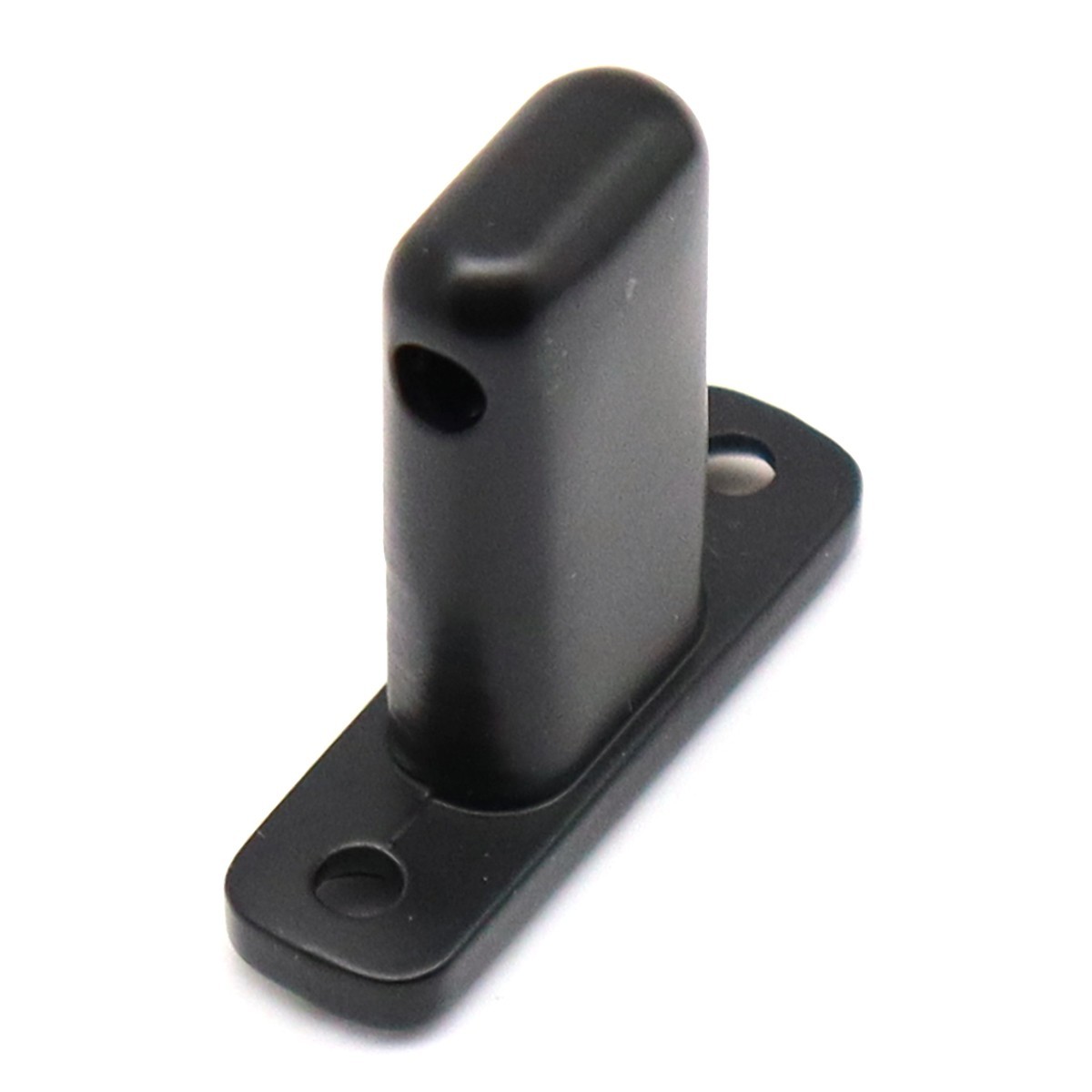 4Pcs Headless Bass String Locking Nut Metal Through-Body String Locking Black