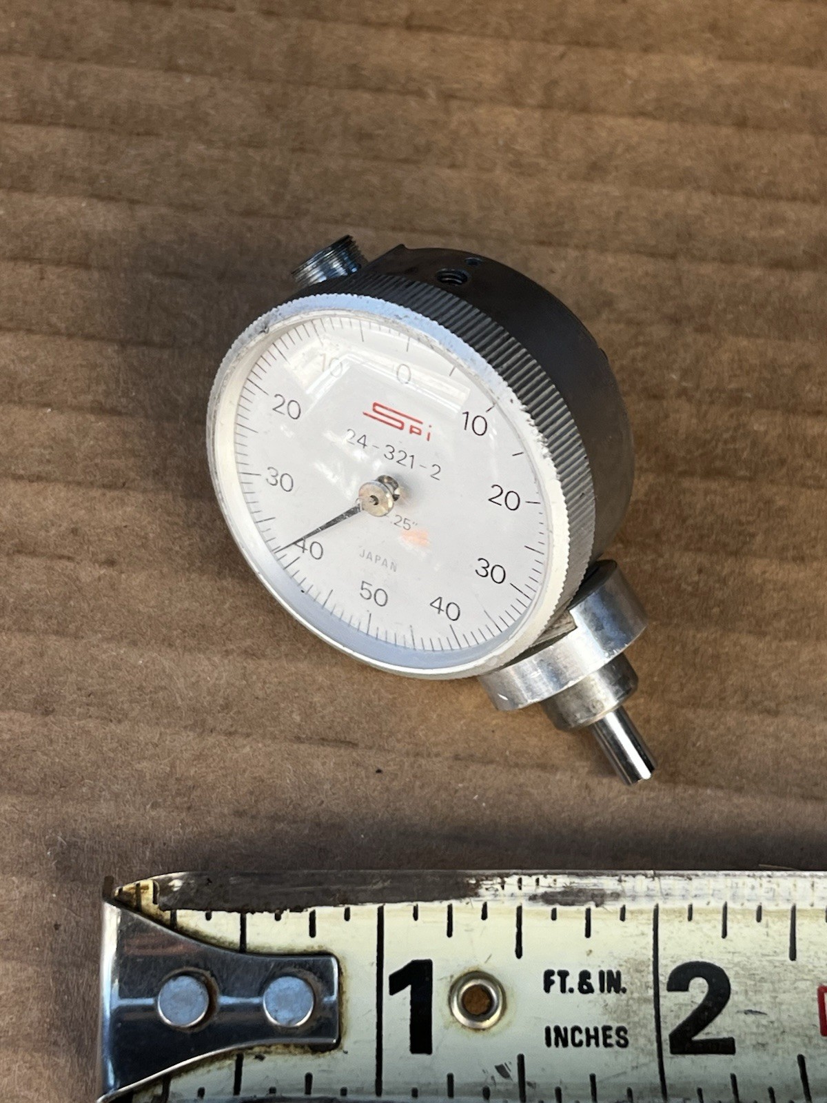 SPI .001”-.25” Dial Indicator #24-321-2 Japan Dial Bore Gauge (A)