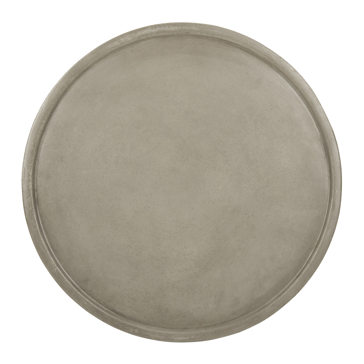 SAFAVIEH Outdoor Collection Farmond Concrete Side Table | Dark Grey |