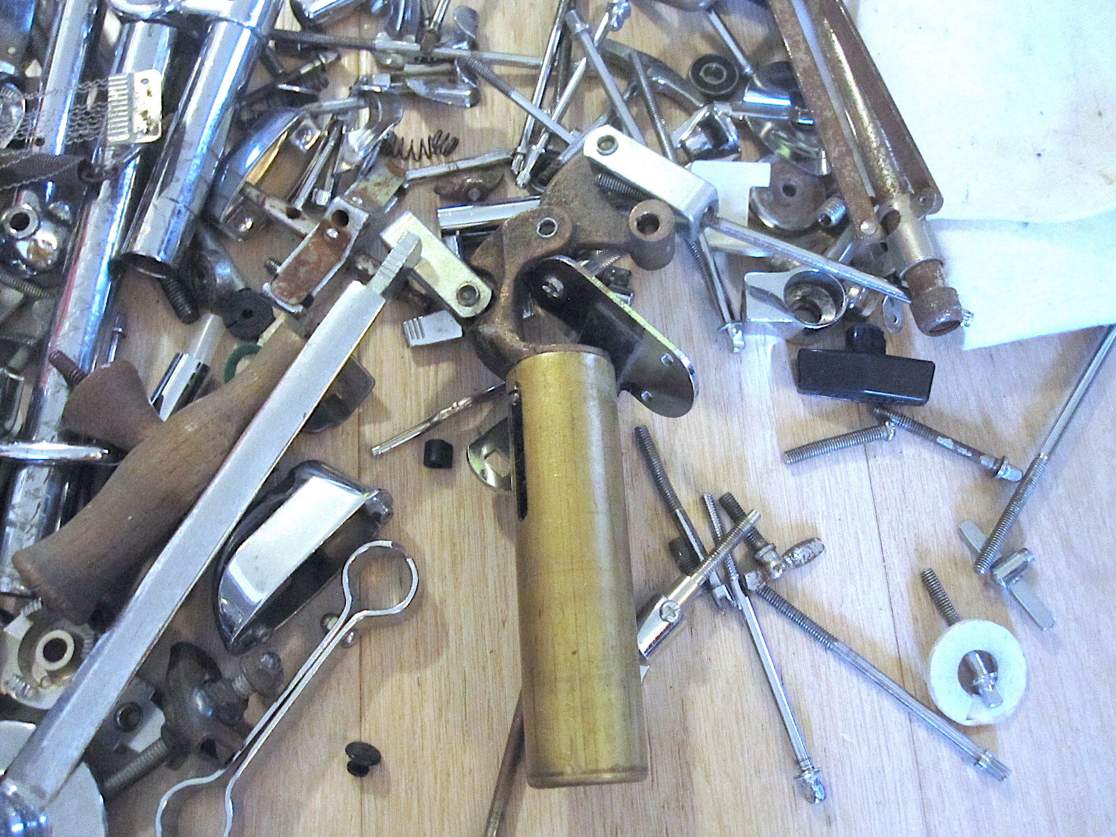 Drum Parts Hardware Lot (29lbs)