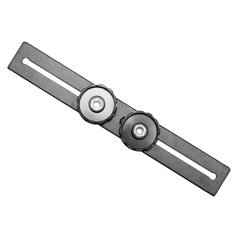 Solid Aluminum Double Brackets 4inch Screw for Professional Photography