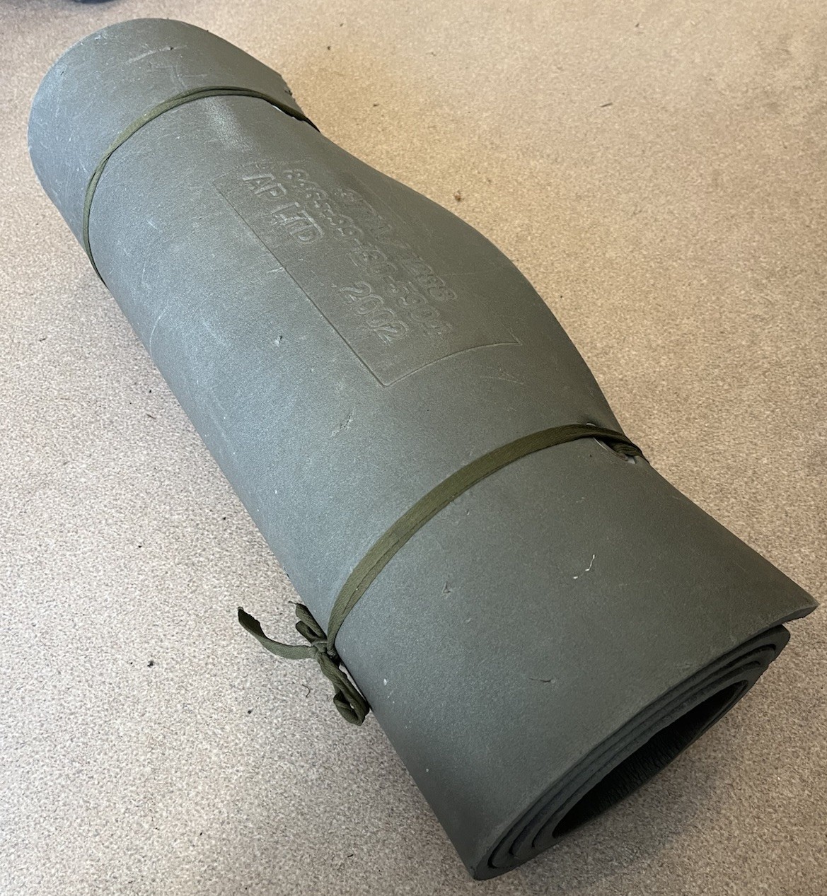 British Army Roll Mat Foam Sleep Sleeping Camping Base Ground Military Surplus L