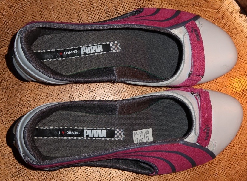 Vintage Y2K Pink PUMA Drift Cat Ballet Flats Women's Size 7 1/2