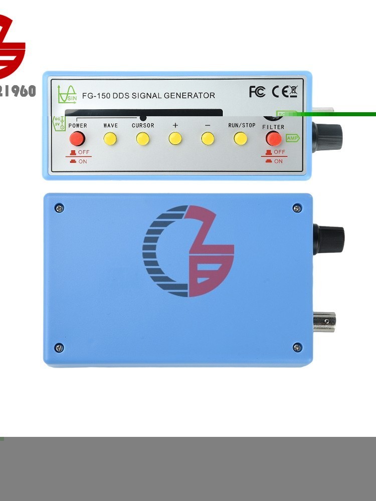 FG-150 DDS Function Signal Generator 0.1Hz-500kHz Frequency 15 Waveforms