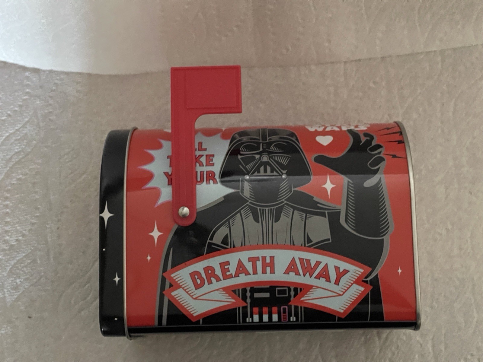 Star Wars Darth Vader Metal Tin Lunchbox Mailbox Tinboxco Collectible Display