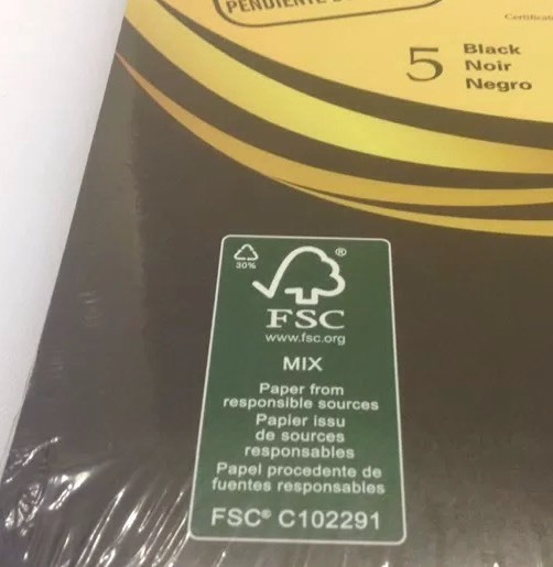 First Base St James Elite Double Fold Linen Certificate Holder 5 Pack Black
