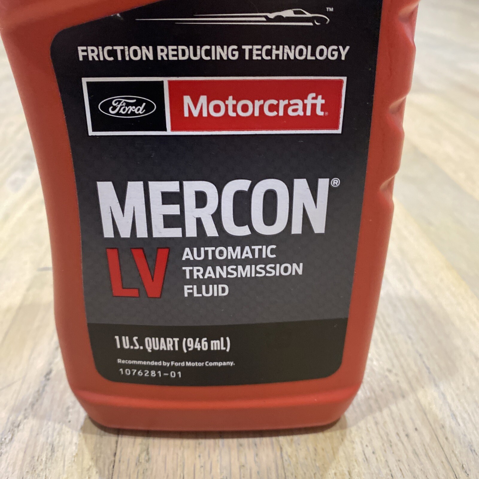 Auto Trans Fluid Mercon LV - 1 Quart MOTORCRAFT - XT-5-QMC -