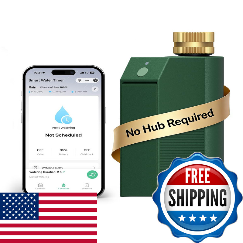 Moes Wifi Water Timer For Garden Hose No Hub Required Sprinkler Controller