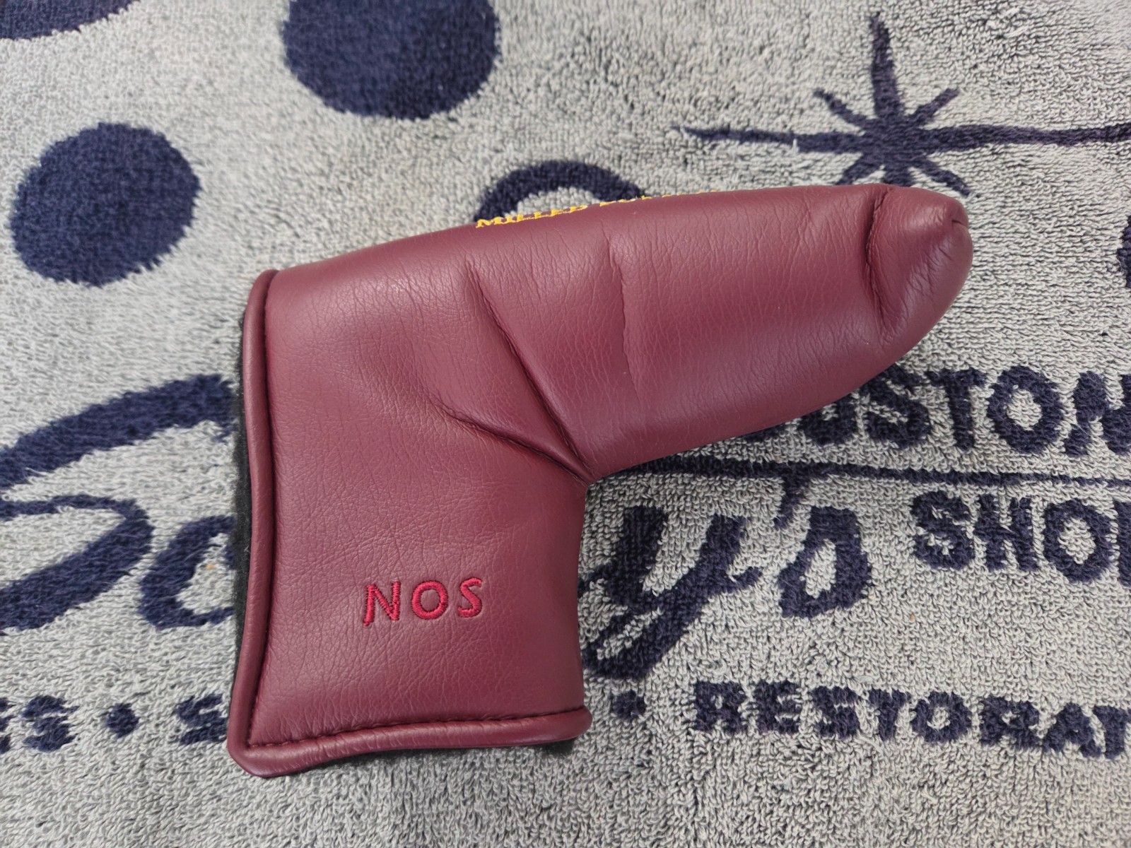 Scotty Cameron Milled Putters NOS Burgundy Putter head cover blade headcover⛳⛳⛳