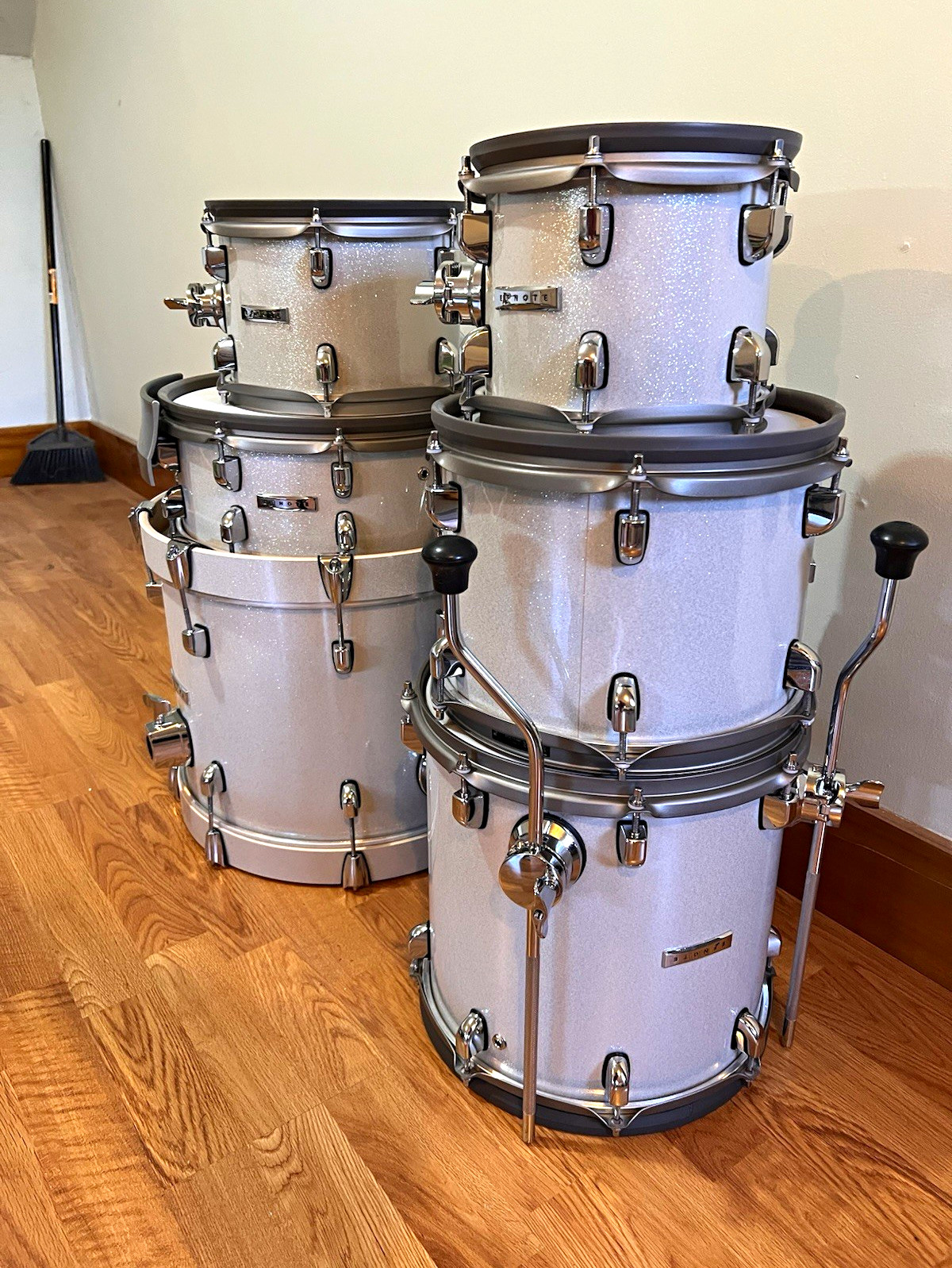 EFNOTE 5 Expanded 6-Piece Birch Shell Pack w/ 14” Snare & Extra Toms