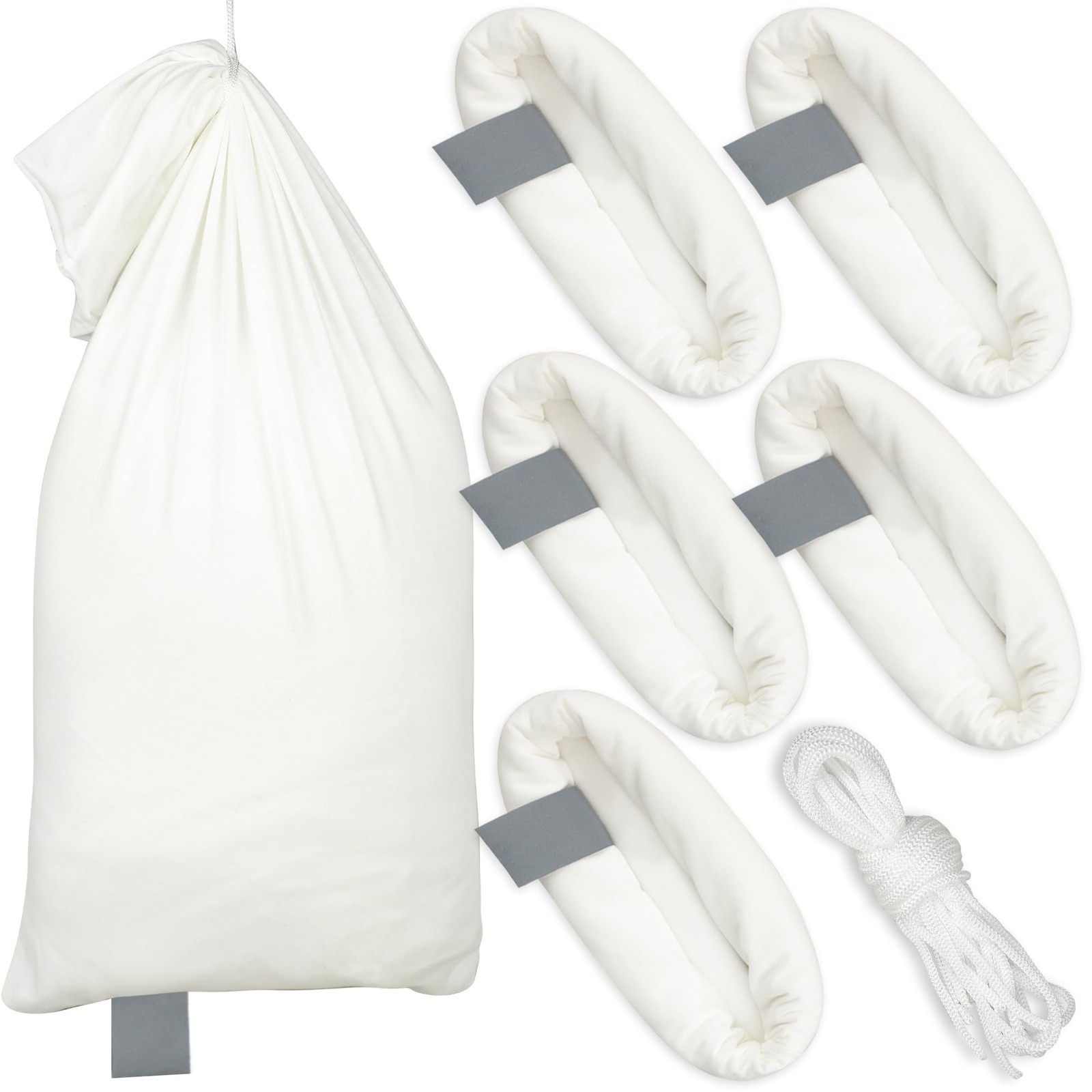 6 Pack Elk Game Bags Hunting Meat Bags Breathable Rolled Heavy Duty Quarter Bag