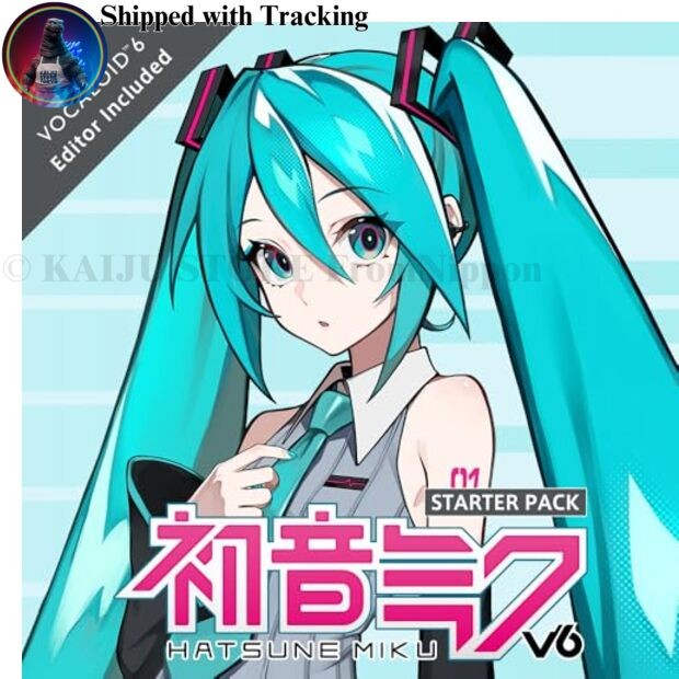 Crypton Hatsune Miku V6 Starter Pack VOCALOID6 Editor Japanese English MIKUV6SPP