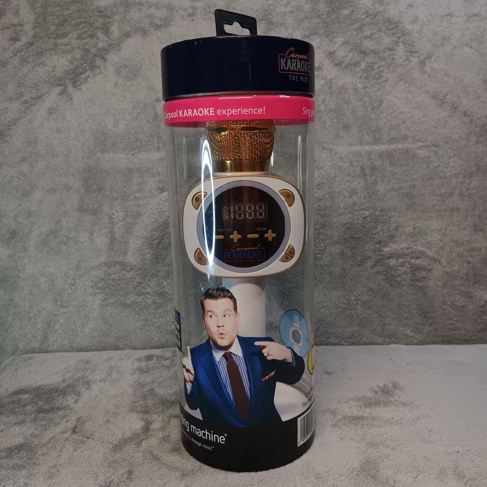 Carpool Karaoke! The Mic! Sing Through Your Car Audio System in Box