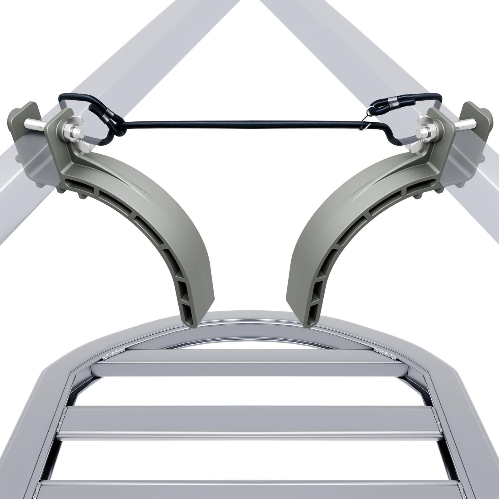 Aowalen 2 Piece Tree Stand Climb Stirrups Sturdy Climbing Tree Stand Accessor...