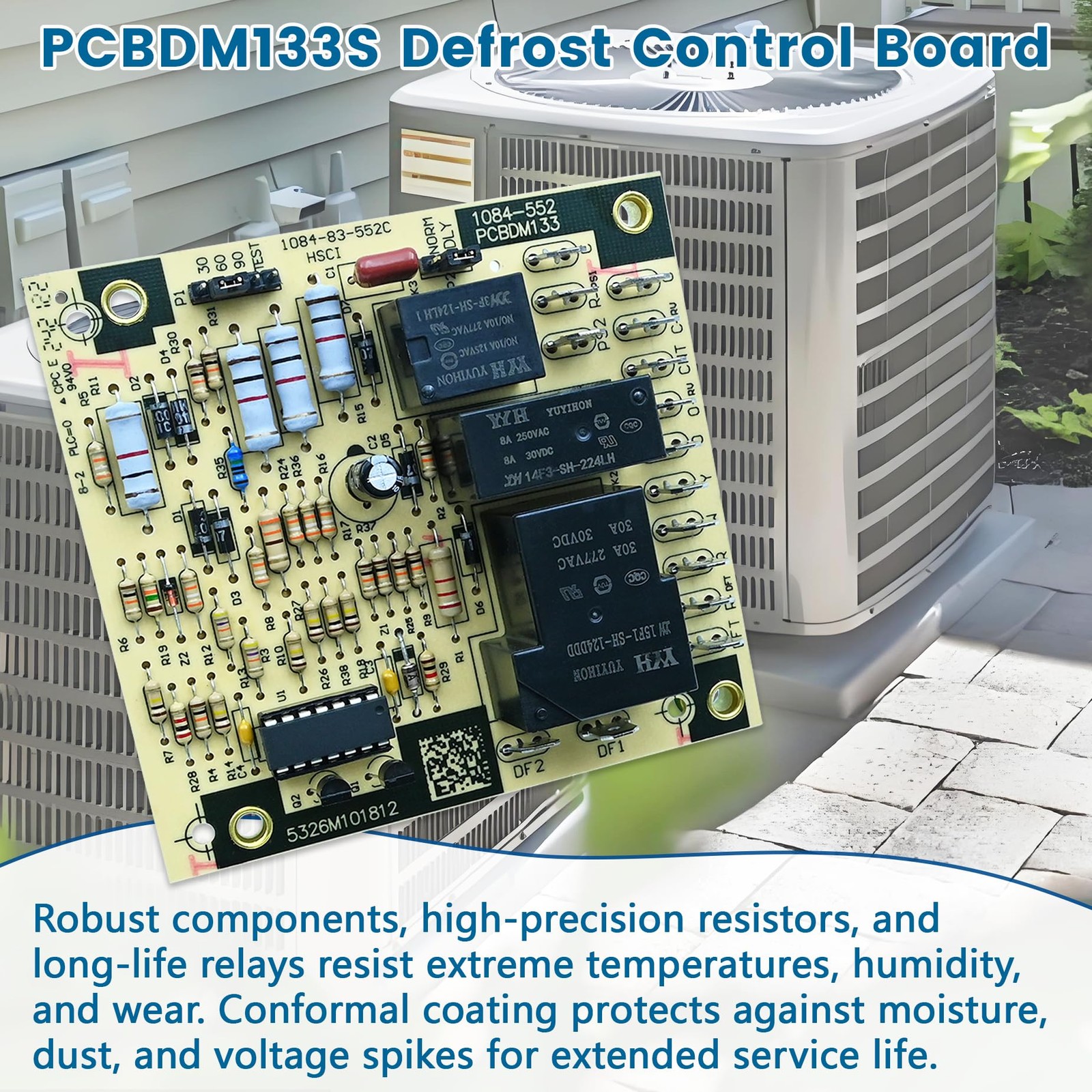 PCBDM133S Defrost Control Board Goodman Furnace Heat Pump Replacement