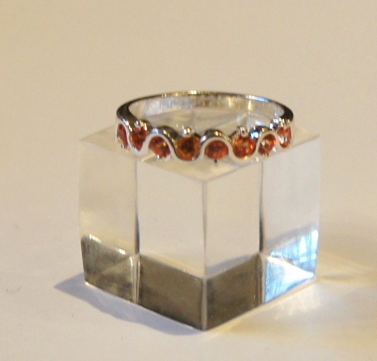 Ring silver 925 citrine gemstone ring silver ring