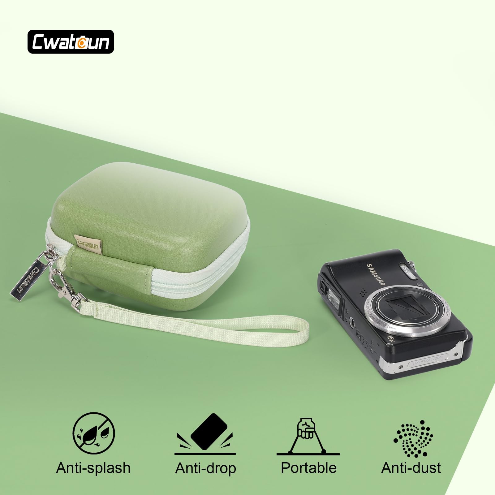 Digital Camera Case, Compact Protective Pouch for Kodak/Canon/Sony