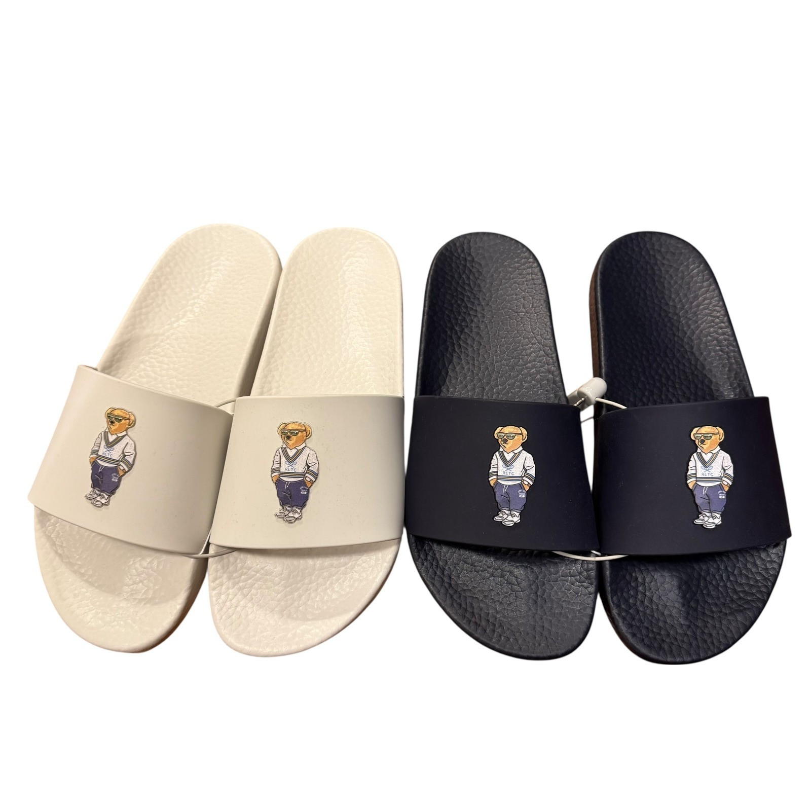 Polo Bear by Ralph Lauren Men's Casual Slide Sandals Limited Edition 2 Color NEW