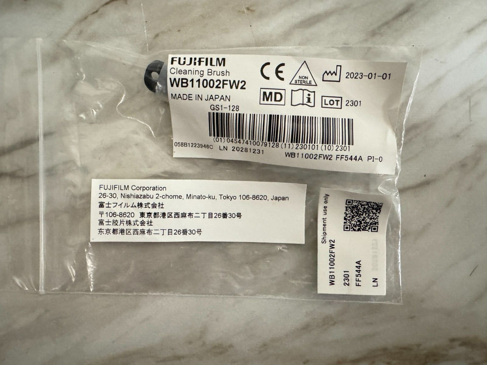 Fujifilm Washing Brush for button cylinders WB11002FW2 for Fujifilm Endoscopy