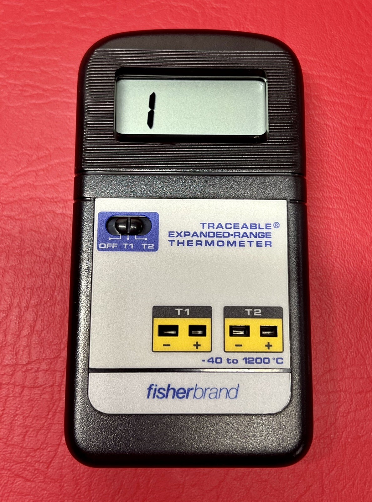 Fisherbrand Traceable Expanded-Range Thermometer 15-077-15 with Probes