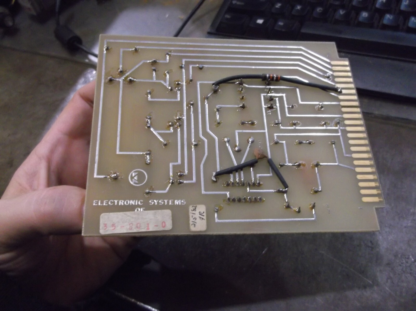 ELECTRONIC SYSTEMS 35-201-0 CIRCUIT BOARD (161-6)