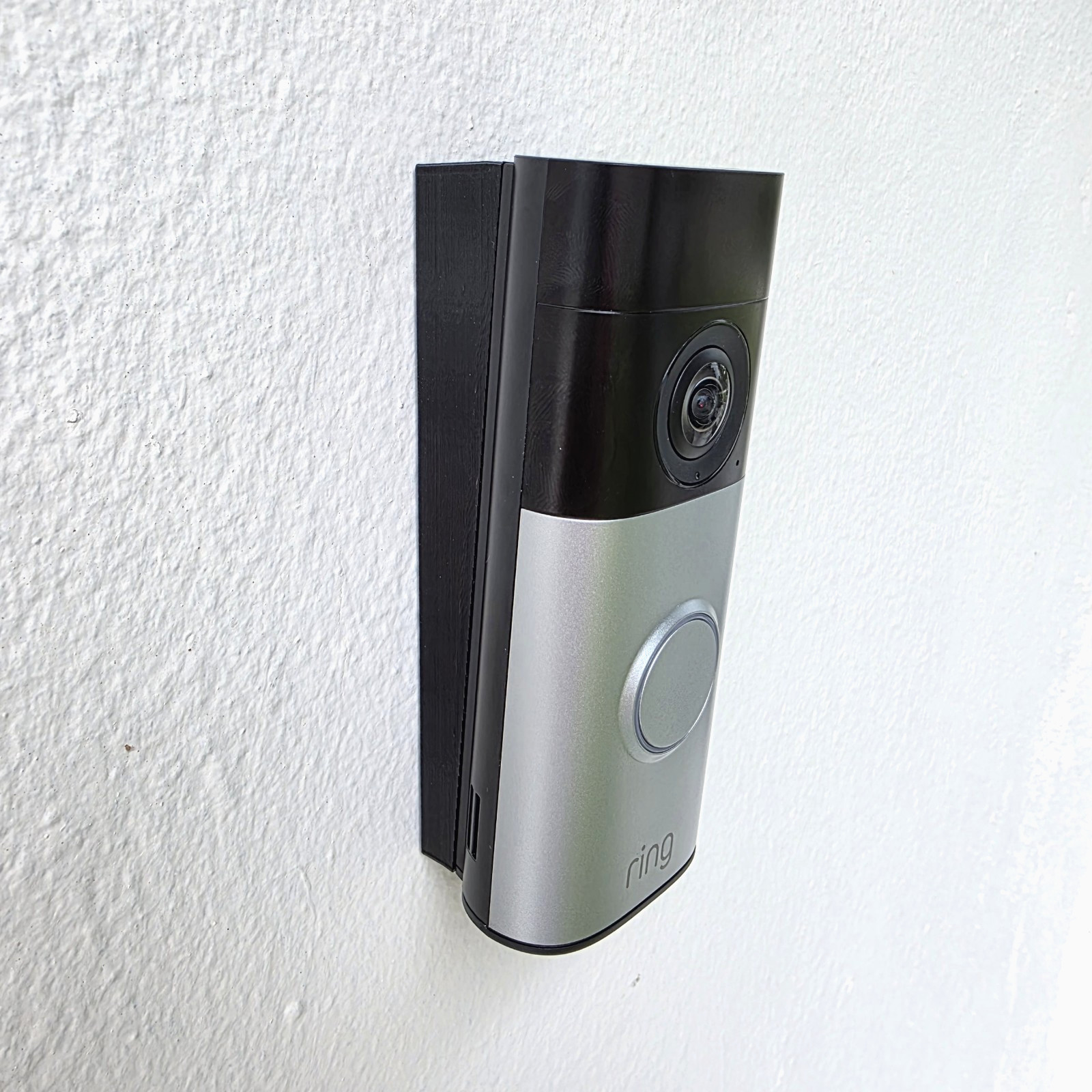 Ring Wired Doorbell Plus 2nd Gen Retinal 2K Vertical Wedge Up/Down Angle 5 - 10