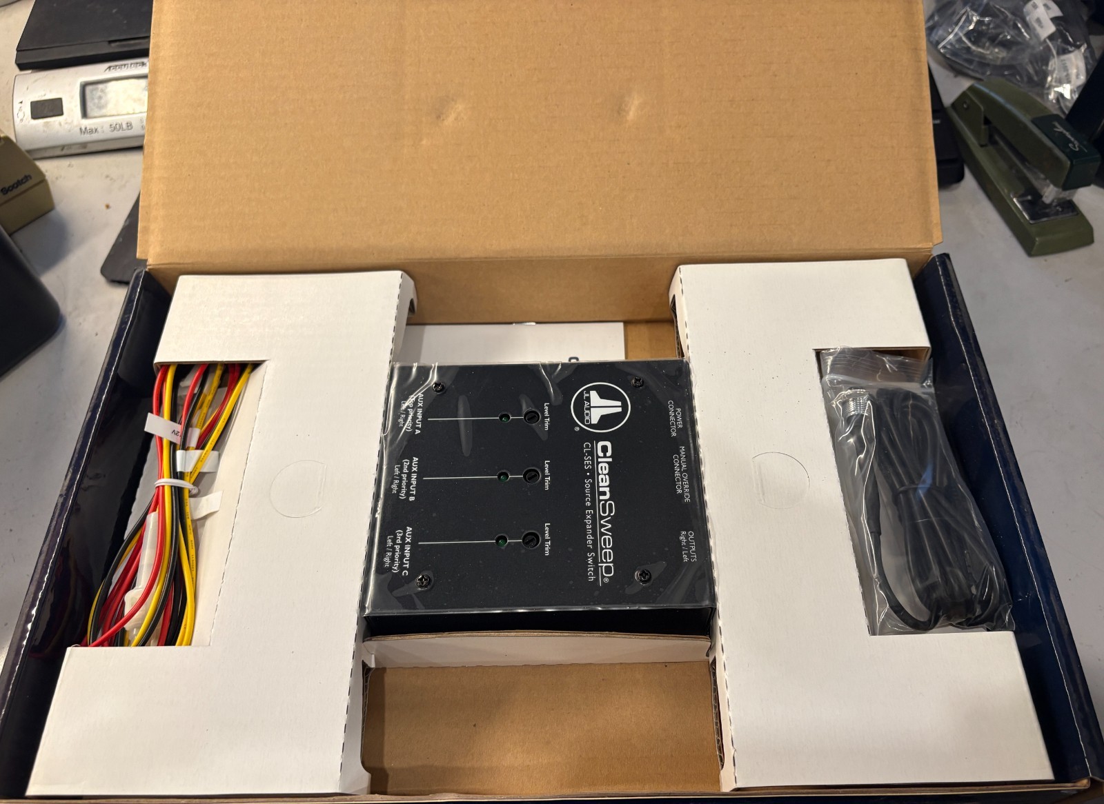 JL Audio CL-SES CleanSweep Source Expander Switch  for the CL441dsp