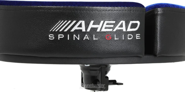 Ahead Spinal-G Saddle Drum Throne - Blue