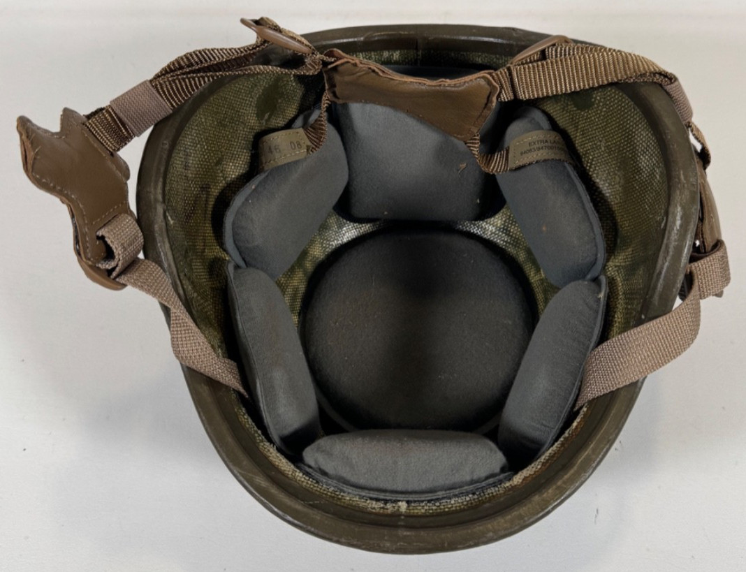 USMC Marine Corps Gentex LWH Lightweight Combat Ballistic Helmet Size Small